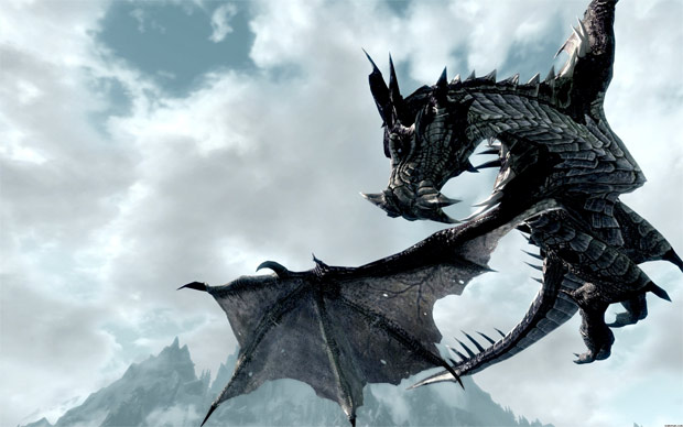 skyrim-dragon